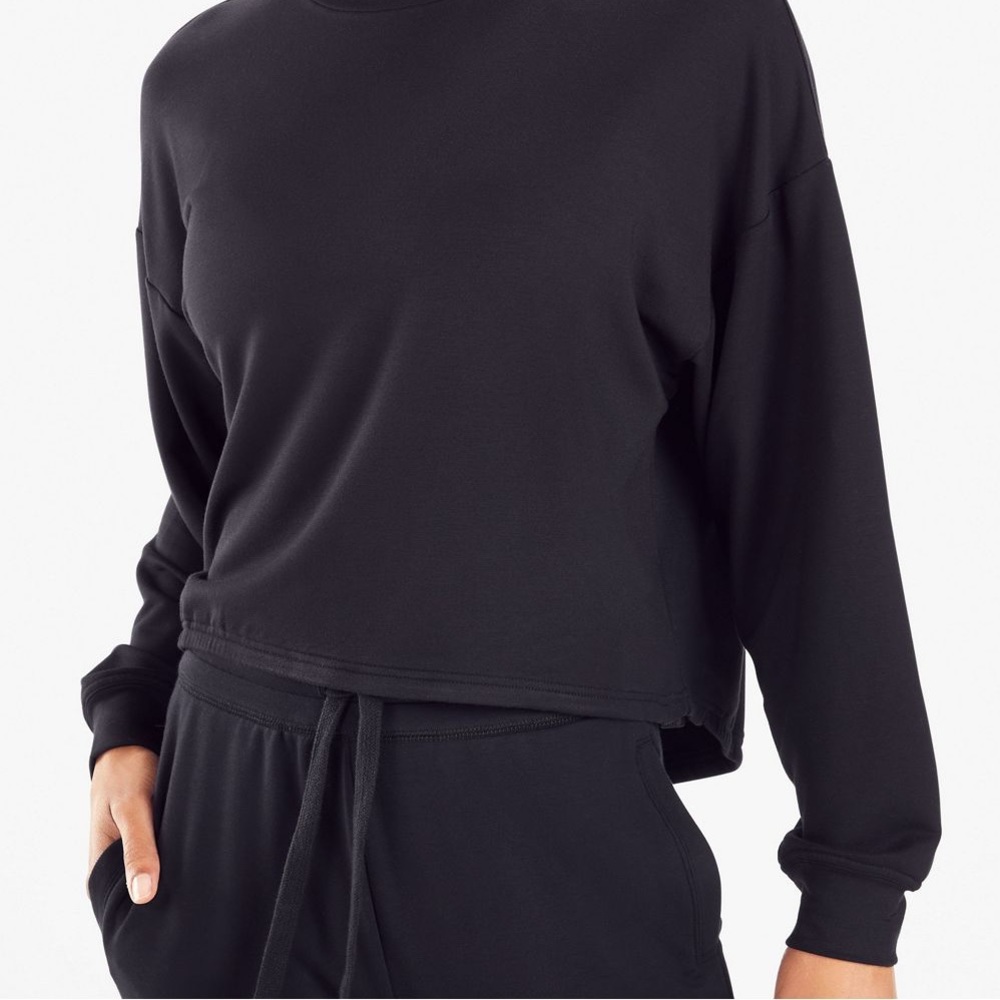 Black Fabletics jogger set
